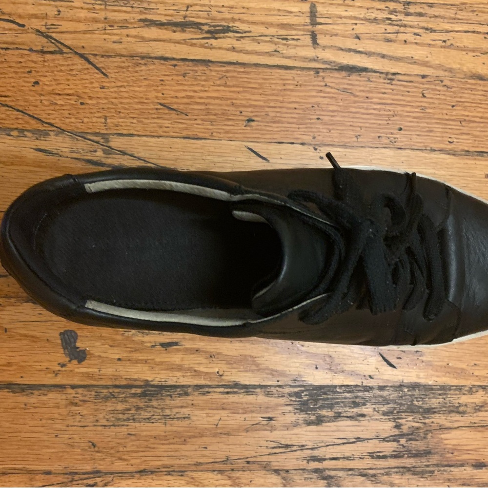 Banana Republic Black Leather Nick Wooster